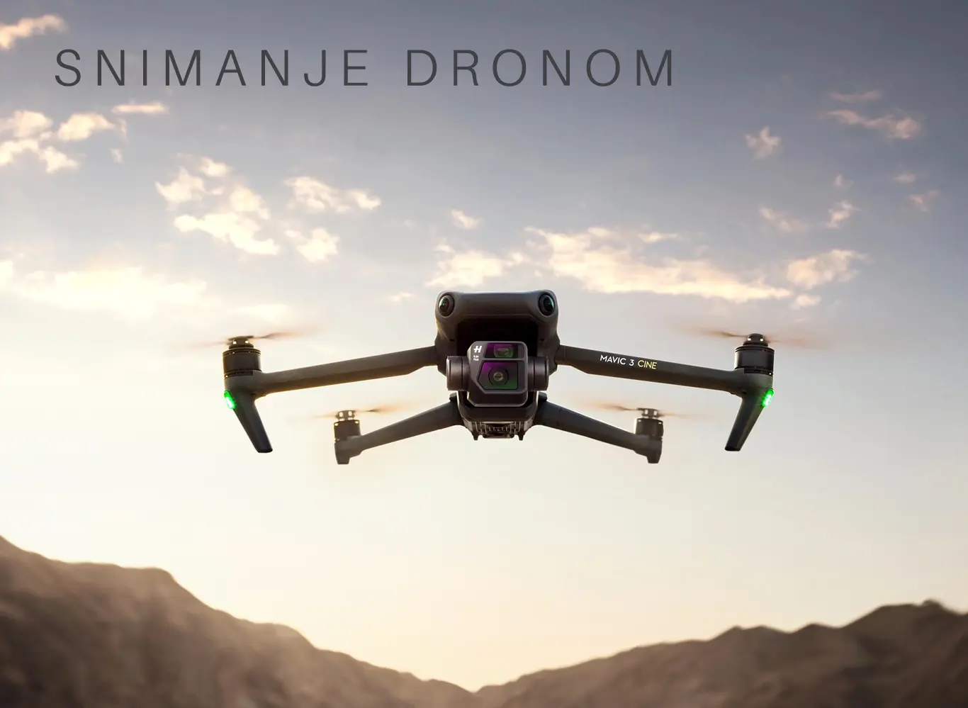 Snimanje dronom i uređivanje videa